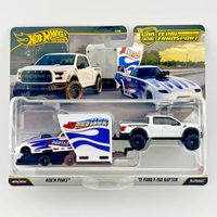 Hot Wheels Team Transport #96 Rob'N Pinks & '17 Ford F-150 Raptor 1/64