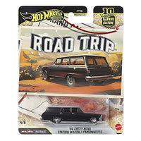Hot Wheels Premium Car Culture Road Trip '64 Chevy Nova Station Wagon 1:64 Diecast Car