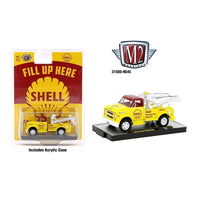 M2 Machines 1970 Chevrolet C60 Tow truck  Shell Gas Mijo Exclusives 1:64 diecast