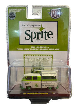 M2 Machines Sprite Chase 1960 VW Double Cap Truck USA A06 1:64 Diecast