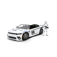 Jada Hollywood Rides Stormtrooper & 2021 Dodge Charger SRT Hellcat 1:24