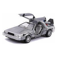 Jada Back to The Future 2 Time Machine with Lights (Hover Mode) 1:24 Diecast Model Car