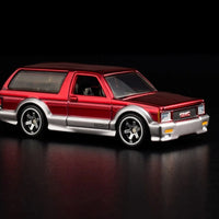 Hot Wheels Red Line Club 1992 GMC Typhoon Red 1:64 Diecast