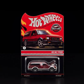 Hot Wheels Red Line Club 1992 GMC Typhoon Red 1:64 Diecast
