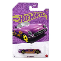 Hot Wheels 2025 Pearl & Chrome 57th Anniversary '55 Corvette