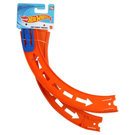 HOT WHEELS CURVED TRACK- 2 CURVED PIECES AND 1 CONNECTOR