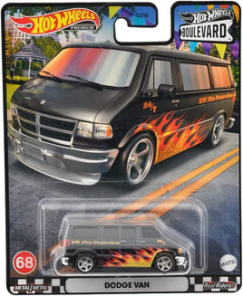 2023 Hot Wheels Boulevard Dodge Van Walmart Exclusive 1:64 Diecast Car