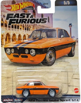 Hot Wheels Fast & Furious Alfa Romeo Giulia Sprint GTA