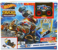 Hot Wheels Monster Trucks Arena Smashers Smash Race Challenge