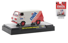 M2 Machines Strawberry Fanta 1965 Ford Econoline Delivery Van 1/750 Chase