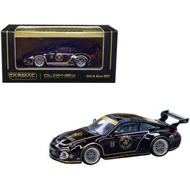 Tarmac Works Old & New Porsche 997 Black and Gold