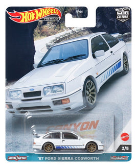 Hot Wheels Car Culture Canyon Warriors '87 Ford Sierra Cosworth