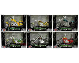 Motor Max Iron Choppers Motorcycle 1:18