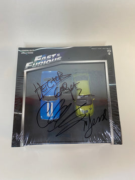 GREENLIGHT FAST & FURIOUS SEE THE MOVIE 2 CAR SET SIGNED