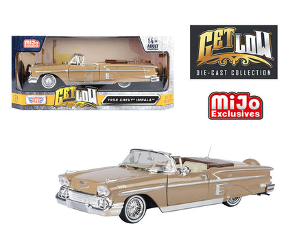 Get Low 1958 Chevy Impala Tan